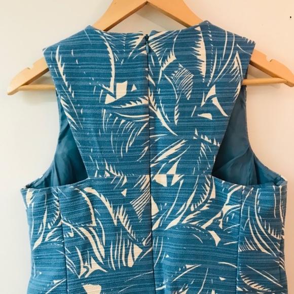 Tory Burch Palm Leaf Shift Dress HW9729 - Picture 5 of 7